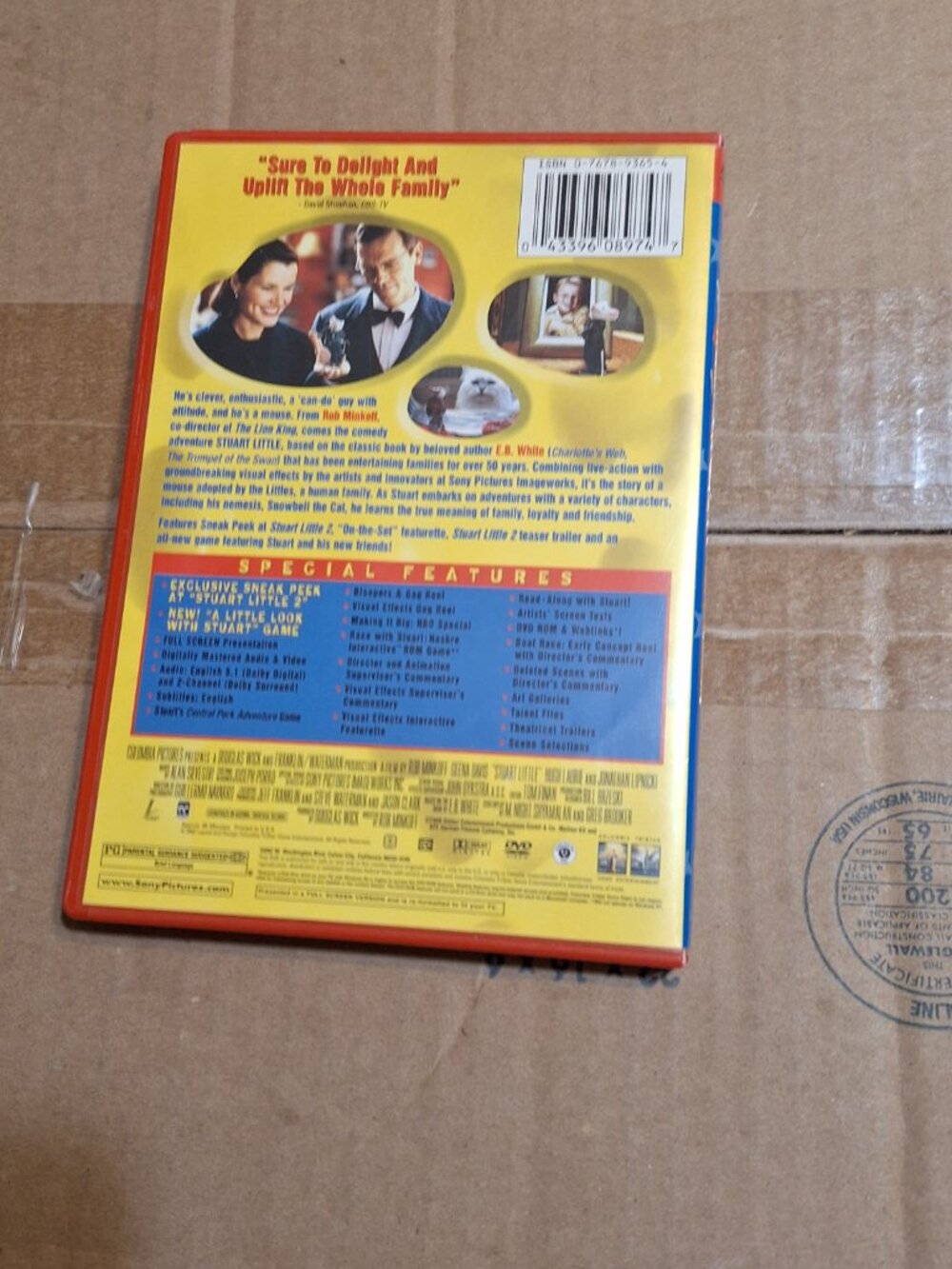 Stuart Little DVD - Picture 3 of 3